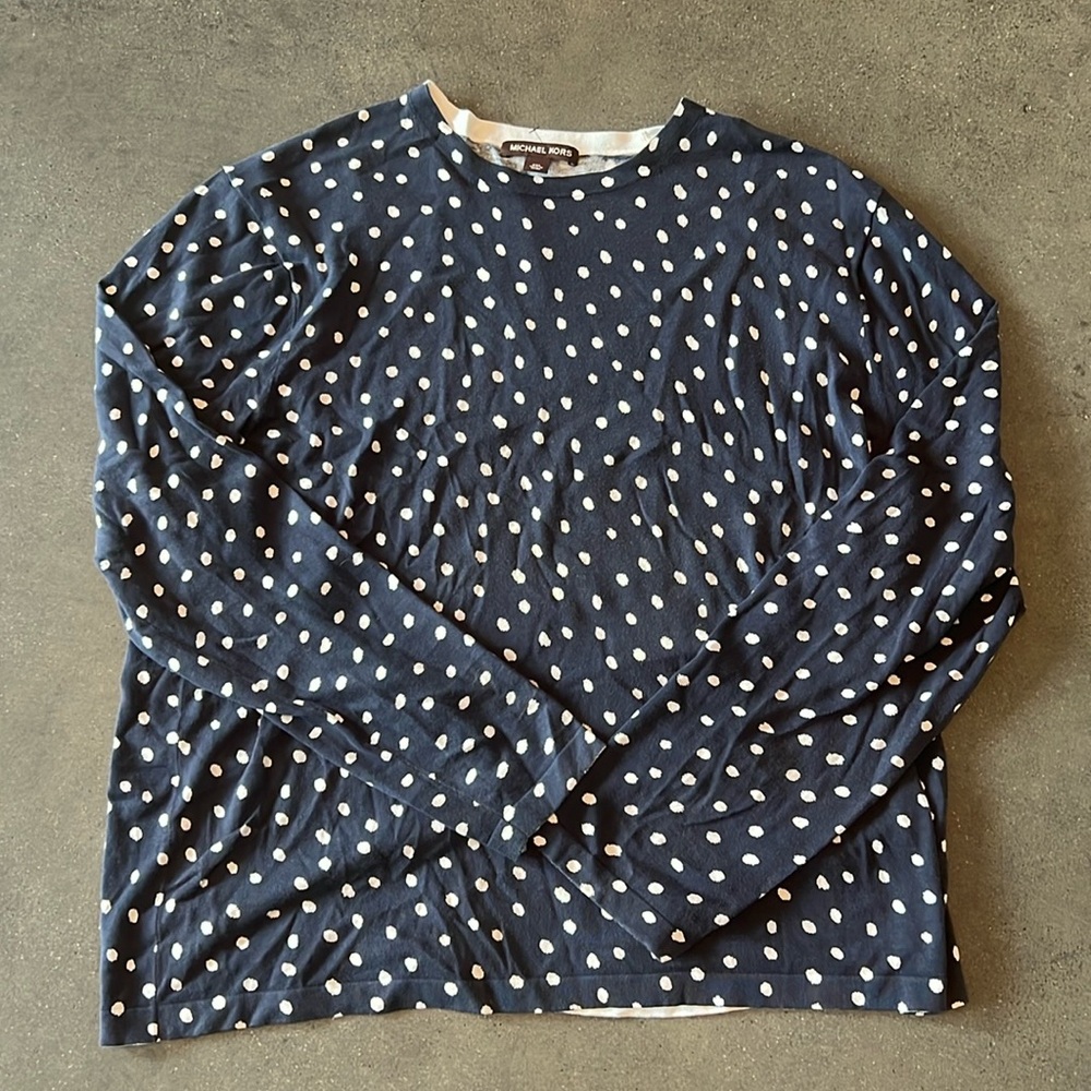 Men’s Michael Kors collection  lightweight knit pullover
